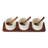 Polka Dot 7-Piece Condiment Set