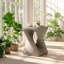Table d'appoint Christopher Knight Home, 29,8 cm (L) x 29,8 cm (P) x 40,6 cm (H), aspect bois, oxyde de magnésium