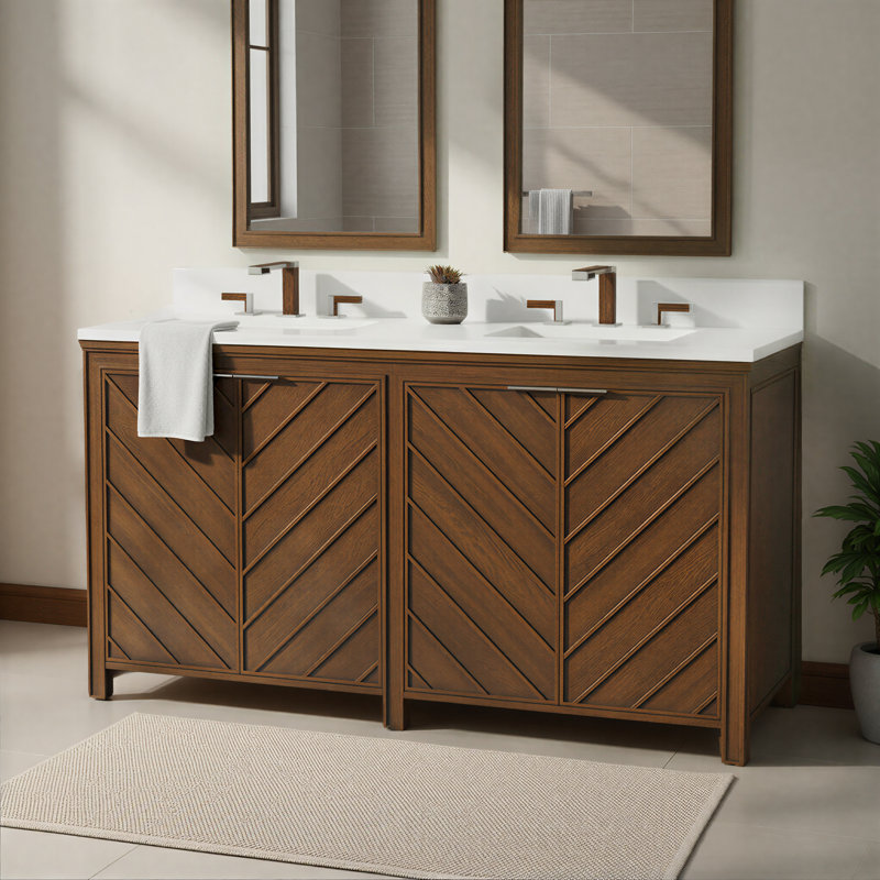 FLW Progression Wood Sink Vanity, 60