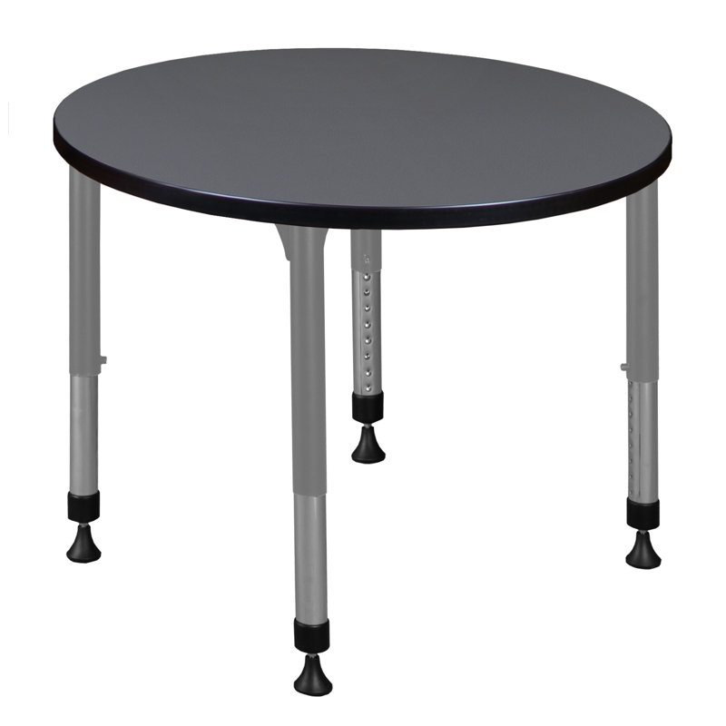 Table de salle de pause L 40 po Kee, gris, H 34 po x L 40 po x l 40 po