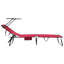 Folding Sun Lounger Folding Oxford Outdoor Recliner Adjustable Patio