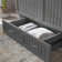 Kindig Murphy Bed Chest with 6" Mattress, Storage and Built-in Charger