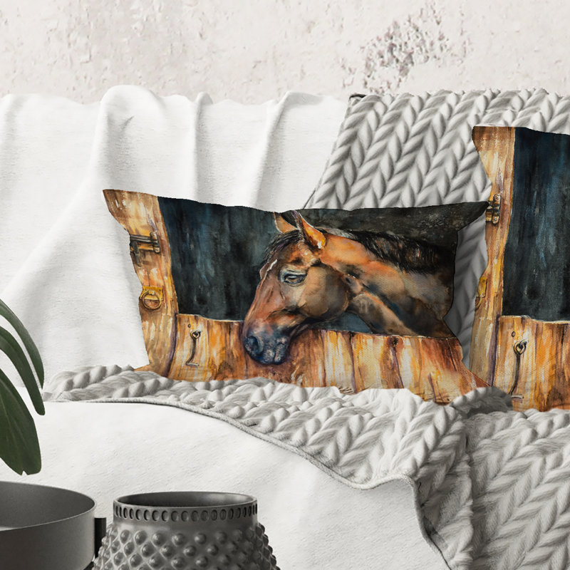 Animal Print Throw Pillow