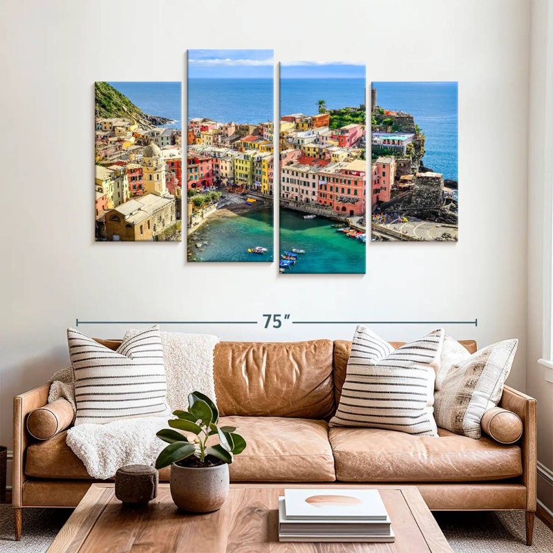 Lynelle Vernazza Village, H 42 po x l 68 po