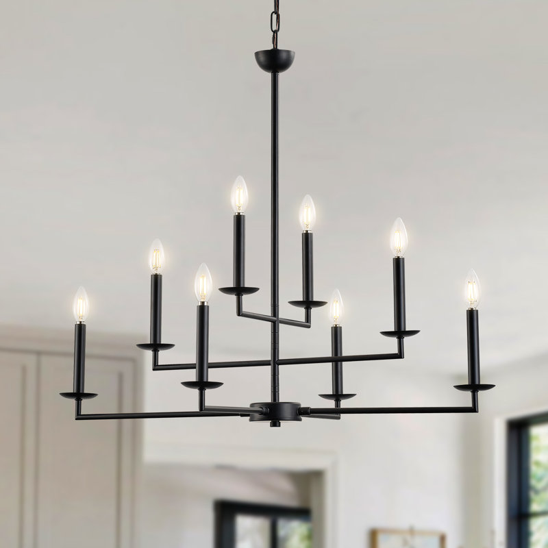 Evanjames 8 - Light Classic / Traditional Chandelier