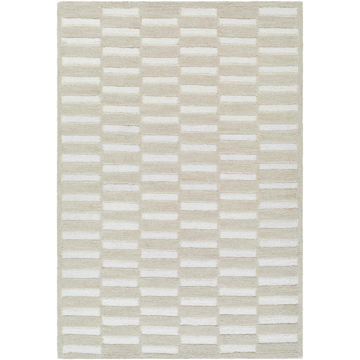 Wright Hand-Tufted Geometric Accent Rug, Rectangle 2' x 3'