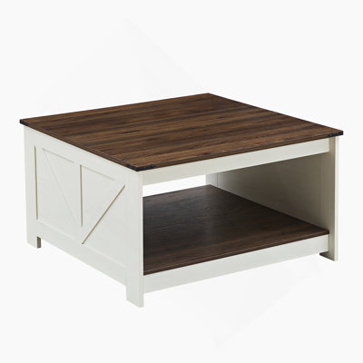 Coffee Table Farmhouse Coffee Table With Storage Rustic Wood Cocktail Table