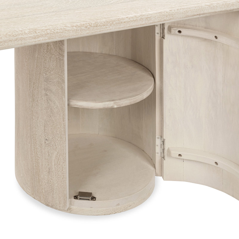 Adir Solid Wood Computer Desk