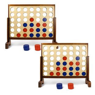Yard Games 3 X 2' Giant 4 In A Row Backyard Multi Player Outdoor Game (2 Pack)