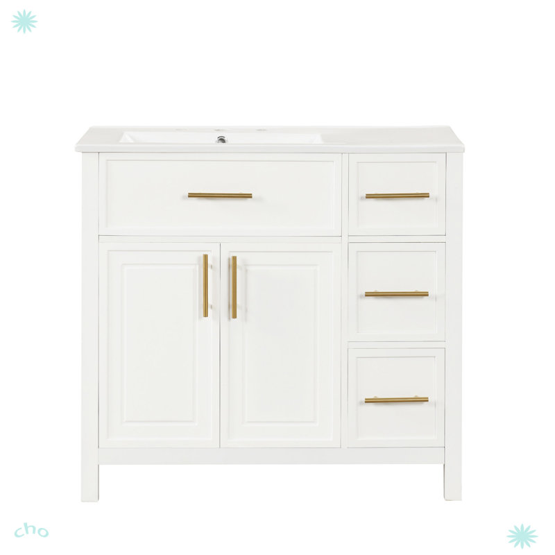 Meuble-lavabo 36 po avec comptoir d'évier