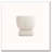 Boucle Swivel Chair, Solid Wood Frame