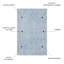 Tapis décoratif anti-dérapant Macau FC35314-C