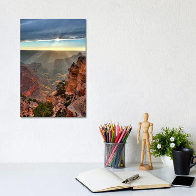 Canyon View XI by David Drost - Wrapped Canvas Print