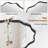 Wavy Round Bathroom Wall Mounted Mirror Vanity  Makeup Mirror with Deep Frame-1031291478-1031291476