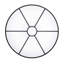 Textrene 1 - Light LED Flush Mount