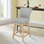 Tabouret de bar et de comptoir pivotant en bois massif Malakeh (ensemble de 1/2/4)-1275975471-1275975469-1276884708