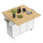 Wood Kitchen Island-126648745