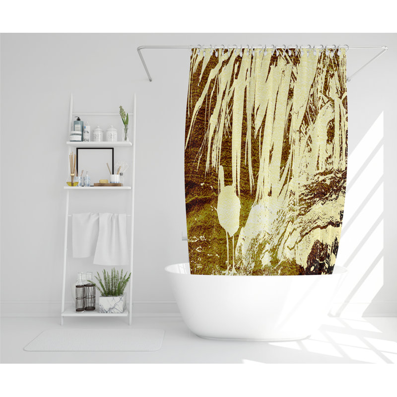 Pretty Bird Designer Shower Curtain