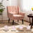 Tufted Upholstered Wide Back Armchair（Set of 2）-412486731