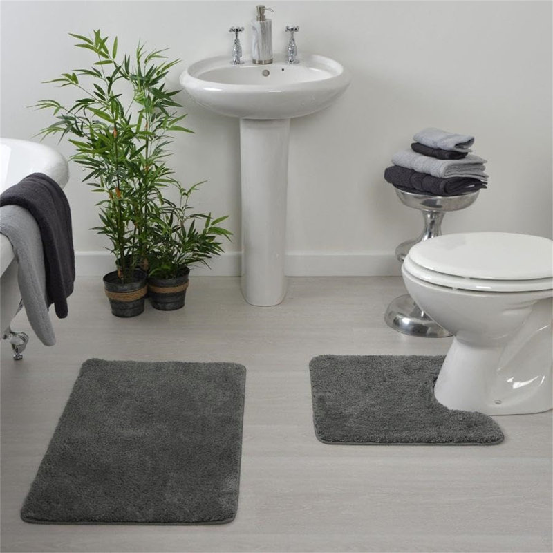 Microfiber / Microsuede Non-Slip Bath Mat