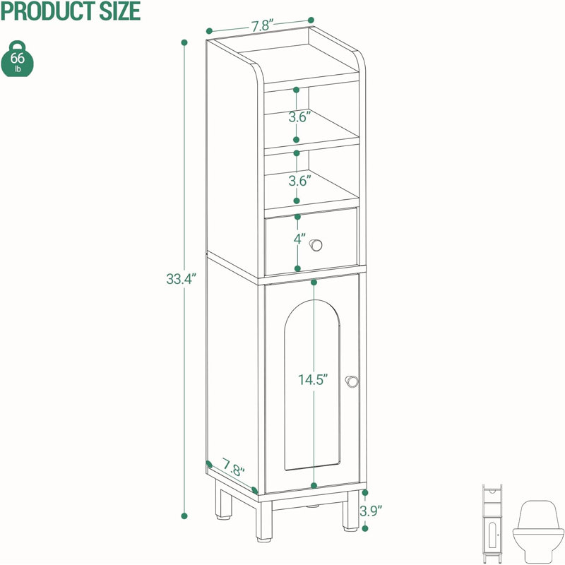 Armoire de salle de bain Norby