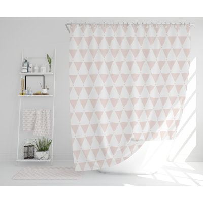 Nath Polyester Shower Curtain Set