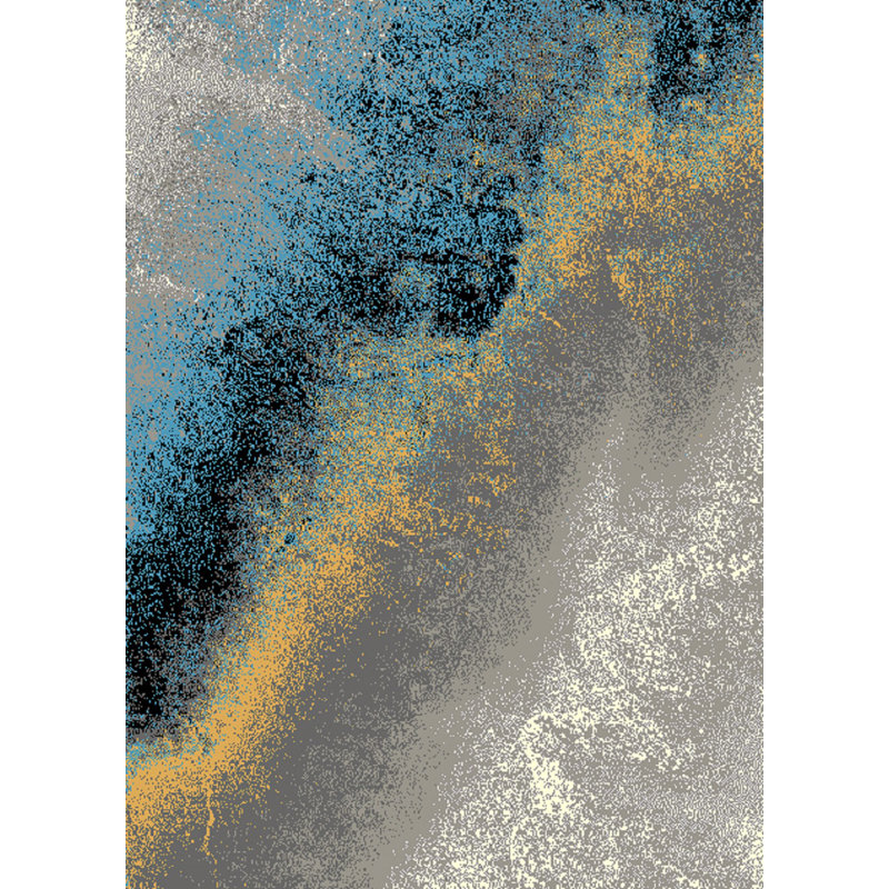Tapis gris ombre céleste Washam, Rectangle 5 pi x 7 pi
