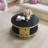 3 Pieces Glass Top Living Room Table Set With Stainless Steel Base-108053296-108053297