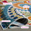 Tapis d'intérieur / extérieur à motif géométrique Dellie Performance-122390577