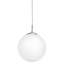 Carnahan 1 - Light Satin Nickel Sphere Pendant-13642270