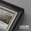 Hiver, montagne alpine, art de paysage, images de salon, impression sur toile encadrée, impression numérique.-385634409-385634422
