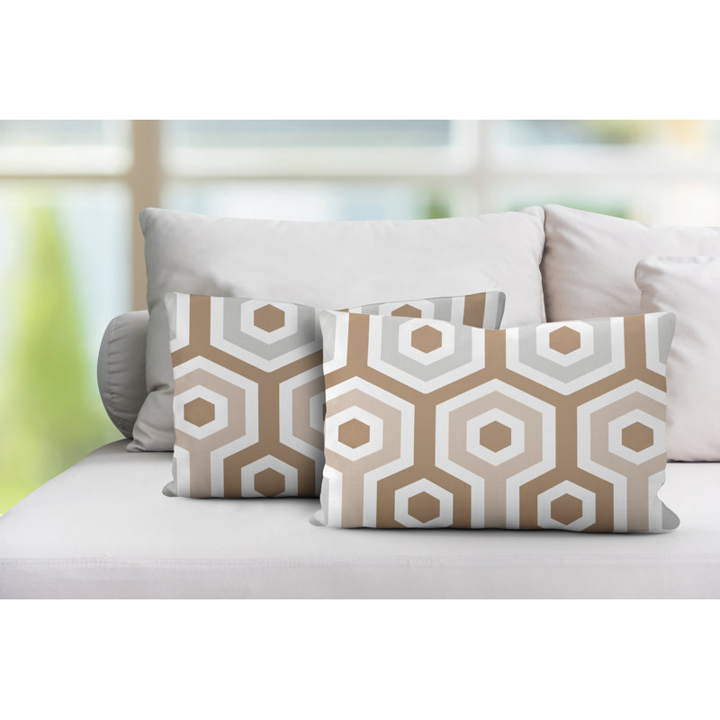Coussin lombaire intérieur / extérieur Pento, Beige