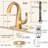 Single-Hole Single-handle Bathroom Faucet with Drain Assembly-89621436