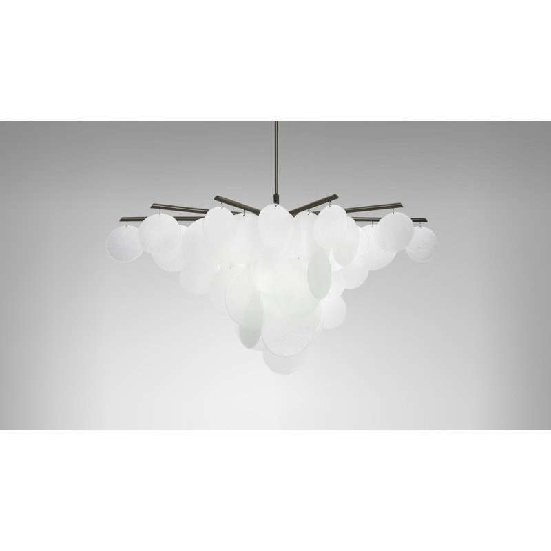 Nimbus 8 - Light Chandelier, Dark Bronze