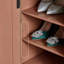 Armoire à chaussures de style américain avec rangement rétro-129098959