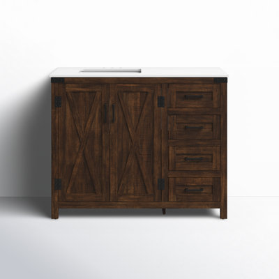 Slayton 42'' Single Bathroom Vanity