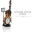 Roman Numeral Quartz Movement / Crystal Alarm Tabletop Clock Brown