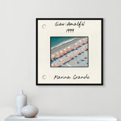 Travel Slide Collection "Amalfi, Italy - Marina Grande" Print