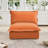 Koala Armless Sofa - Orange