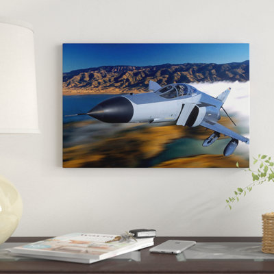 " F4 Phantom Flying Over Ukiah, California " by Phil Wallick