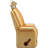 4.25'' Glass Holiday Shaped Ornament