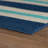Triplehorn Machine Woven Striped Indoor Outdoor Area Rug -511349474
