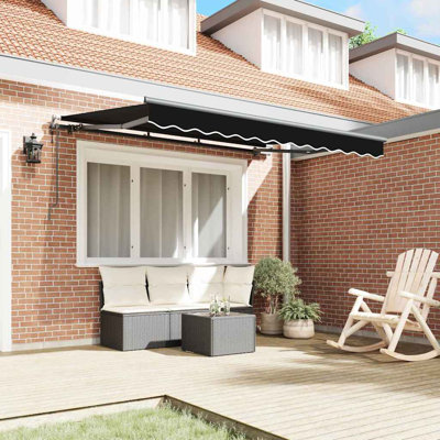 Brayden Studio 200cm D Retractable Door / Window Awning