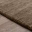 Tapis chocolat en laine touffeté à la main Toby-20768108