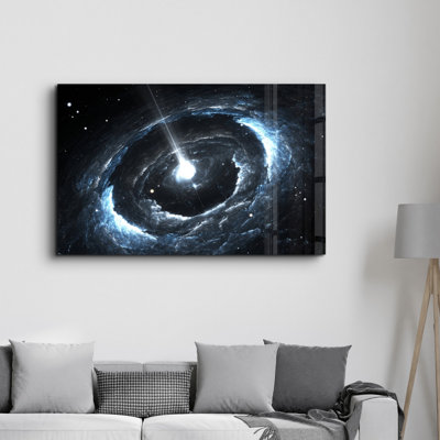 Elegant Tempered Glass Wall Art Painting, 13.8 x 21.7 inches | 100% Tempered Glass, Thickness: 0.16 inches | UV Printed for Vibrant Colors | Perfect for Home Decor, Living Room, & Office Spaces