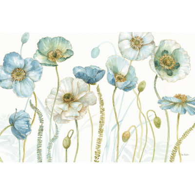 " My Greenhouse Flowers I " by Lisa Audit Painting Print
