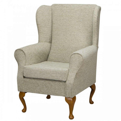 74cm Wide Tufted Wingback Chair