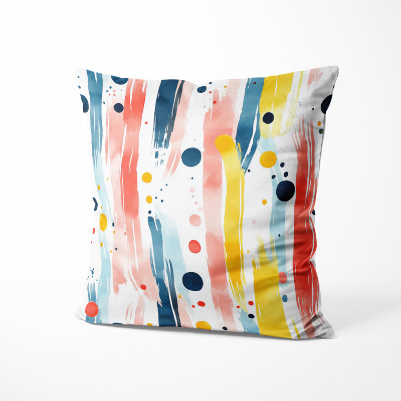 Coussin Abstract Abstract, H 18 po x l 18 po