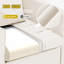 Canapé-lit convertible 4-en-1 pour adultes - Lit extra long escamotable de 90 po avec table à oreilles, chargement USB et rangement-426222439