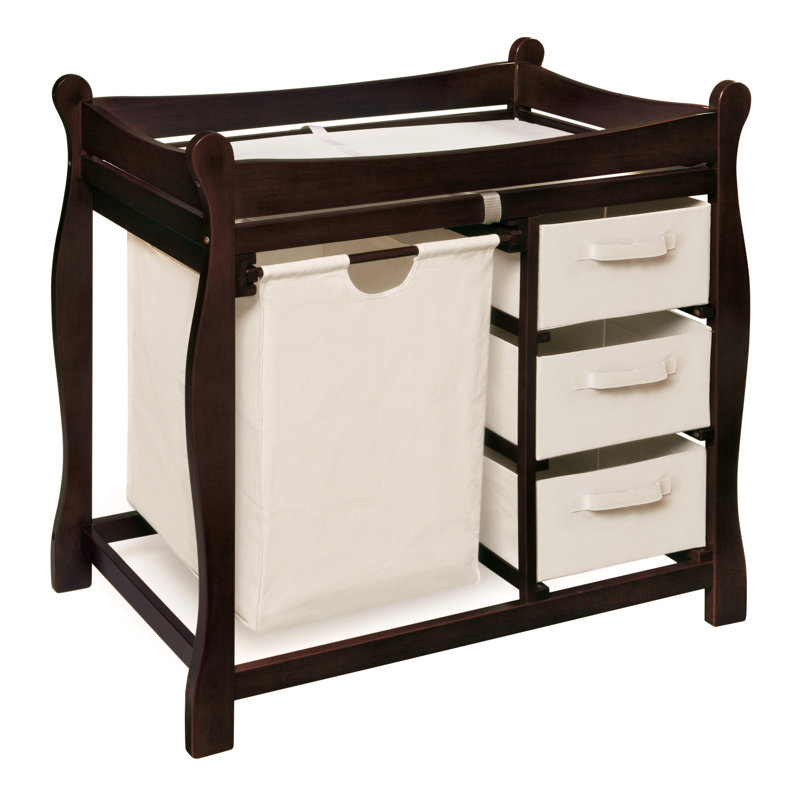 Changing Table with Pad, Espresso